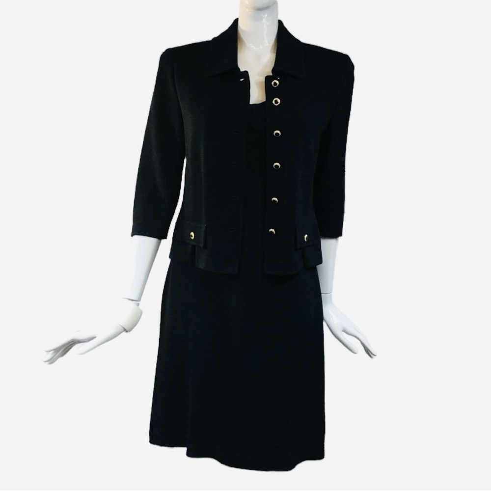 ⭐️ Vintage St. John 2 piece Dress & Jacket sz 4